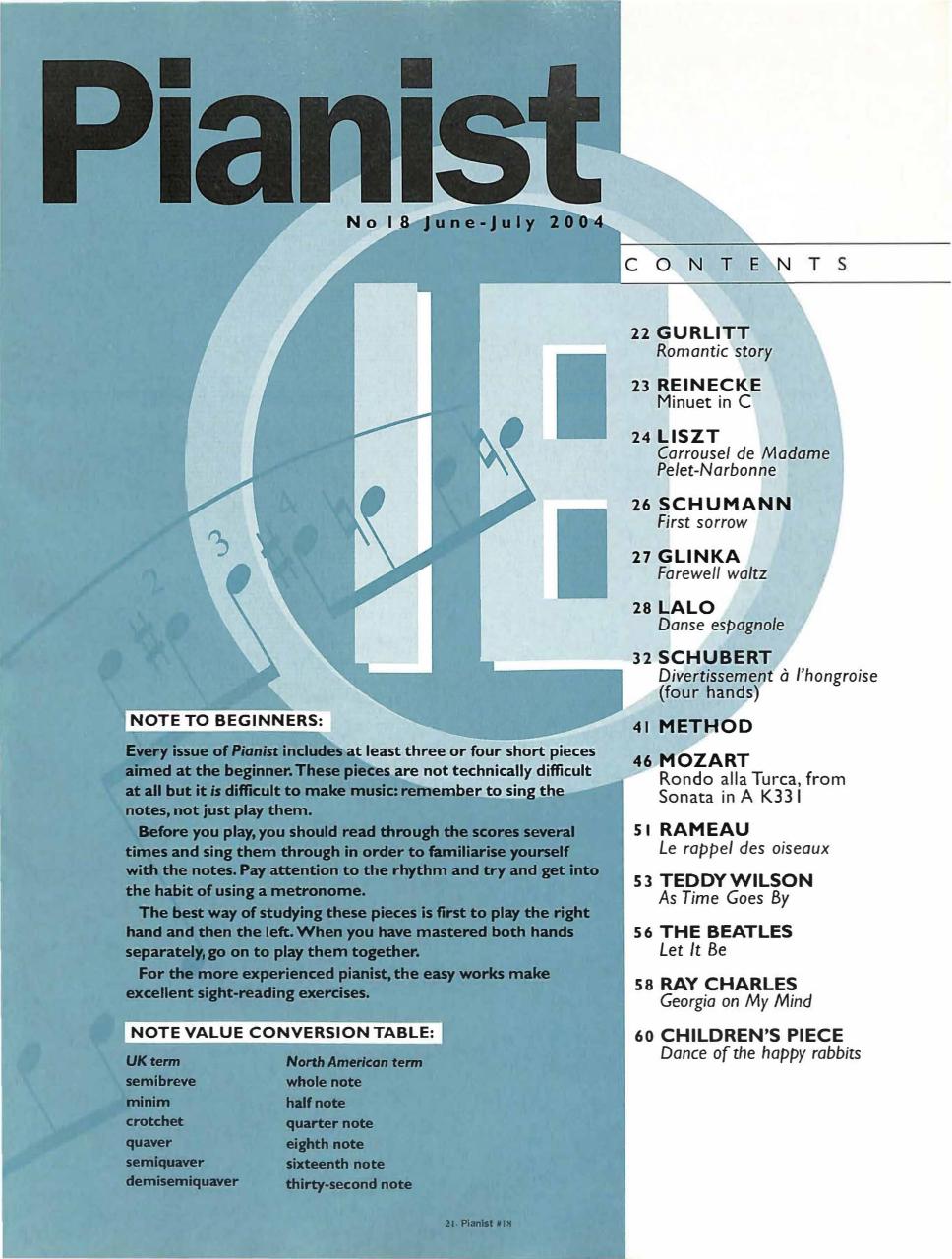 Pianist Preview Pages