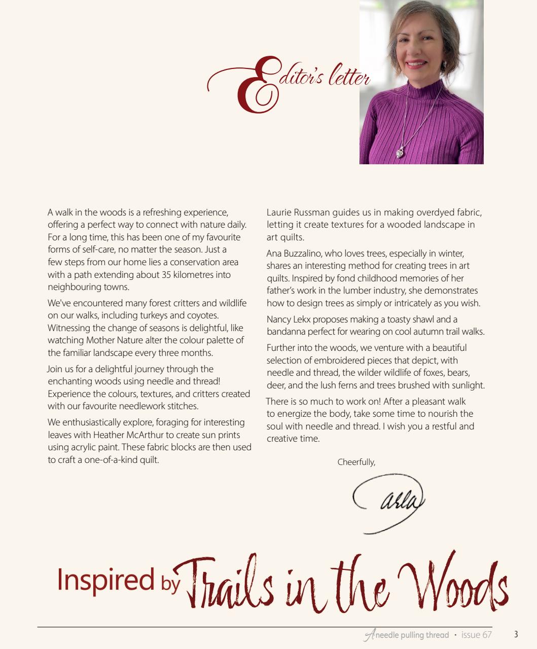 A Needle Pulling Thread Preview Pages