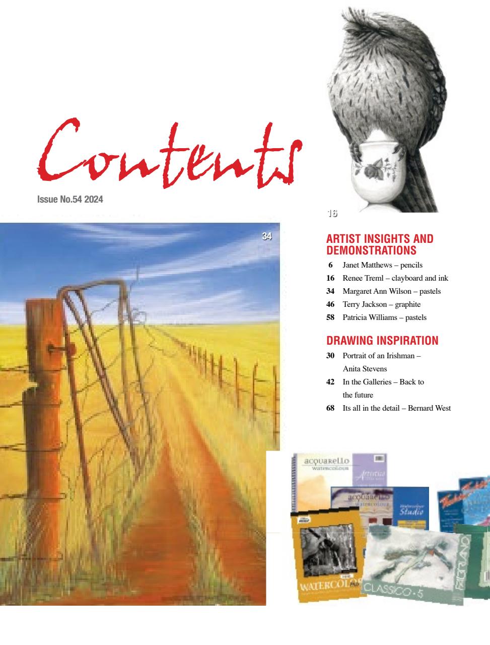 Australian Drawing and Inspiration Preview Pages