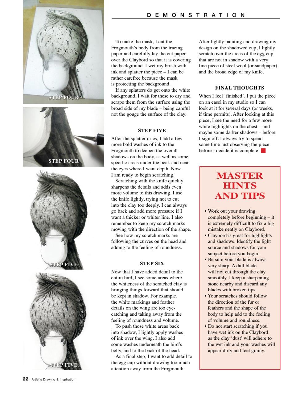 Australian Drawing and Inspiration Preview Pages