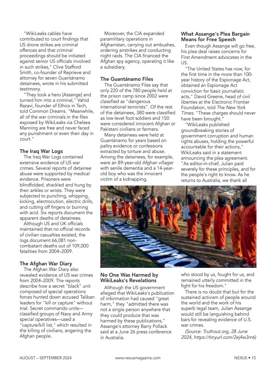 Nexus Magazine Preview Pages