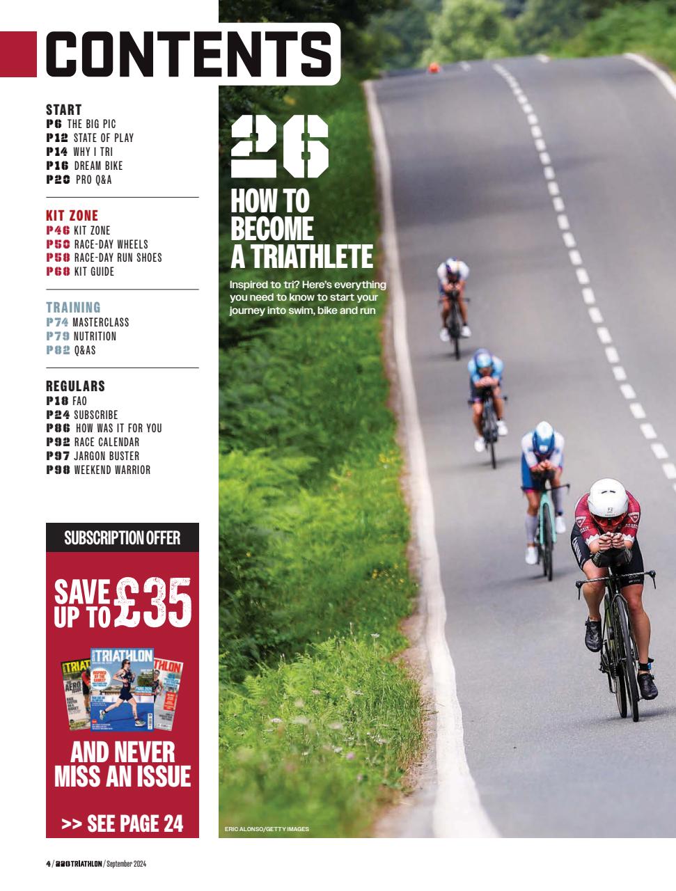 220 Triathlon Magazine Preview Pages