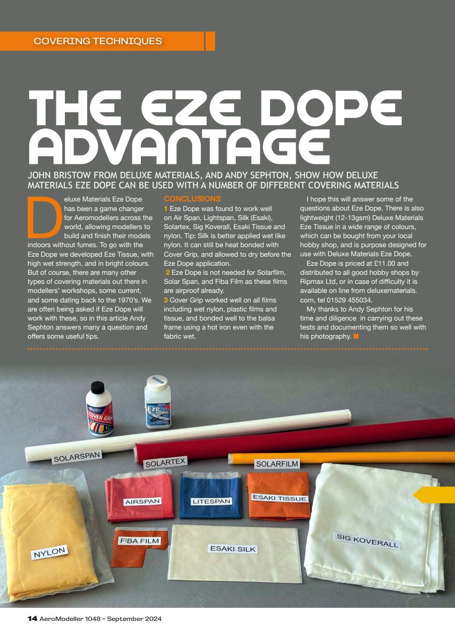 AeroModeller Preview Pages