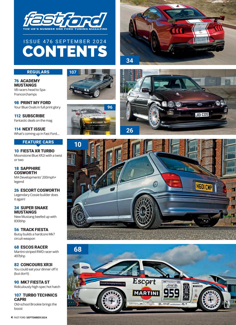 Fast Ford Preview Pages