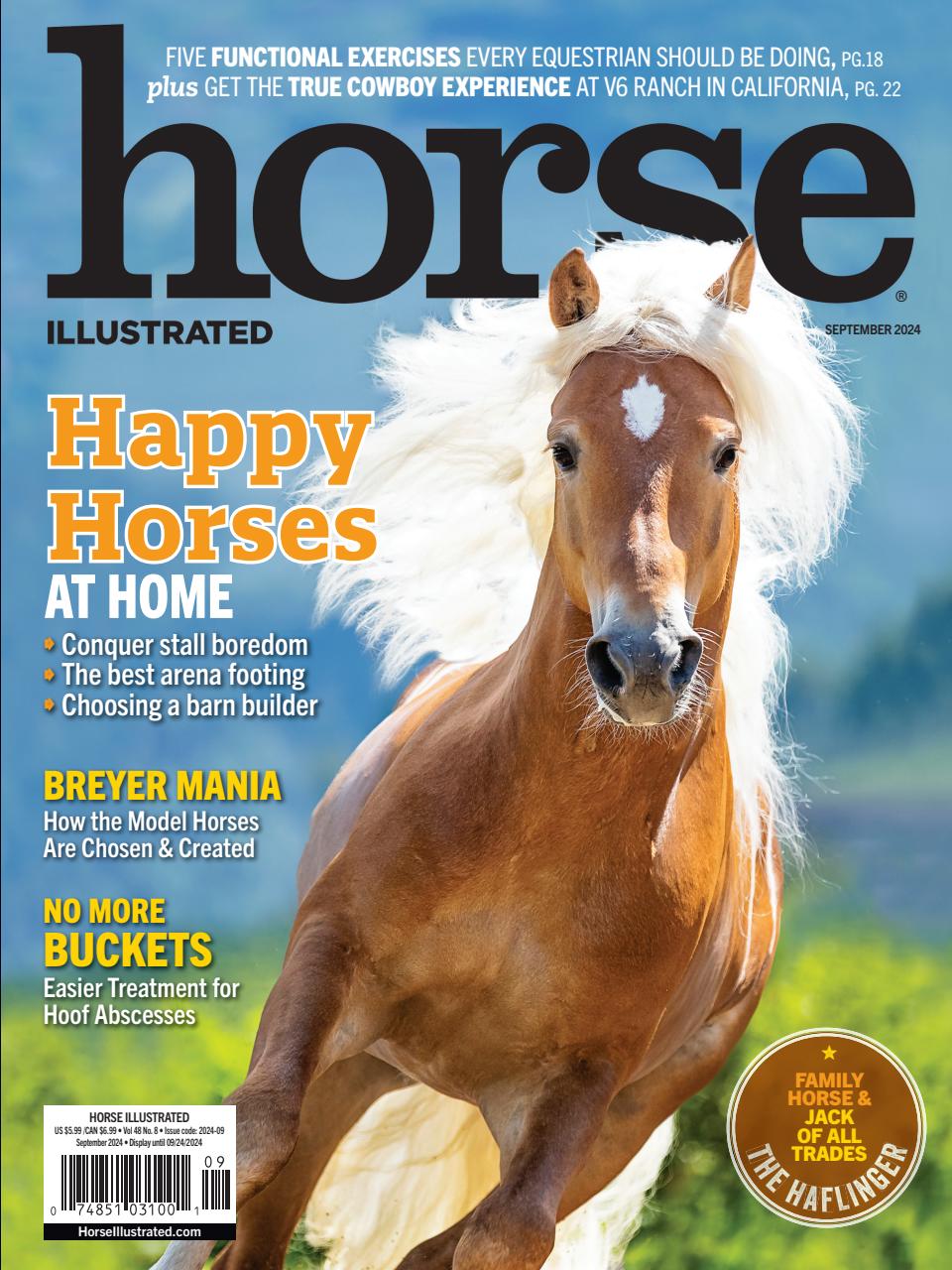 Horse Illustrated Magazine Preview Pages