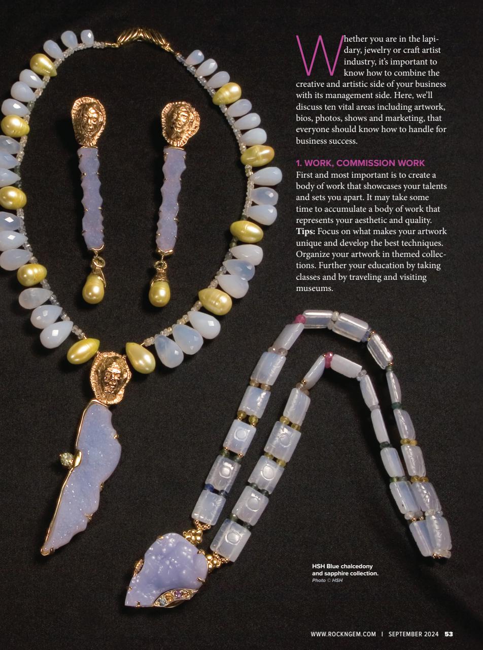 Rock&Gem Magazine Preview Pages