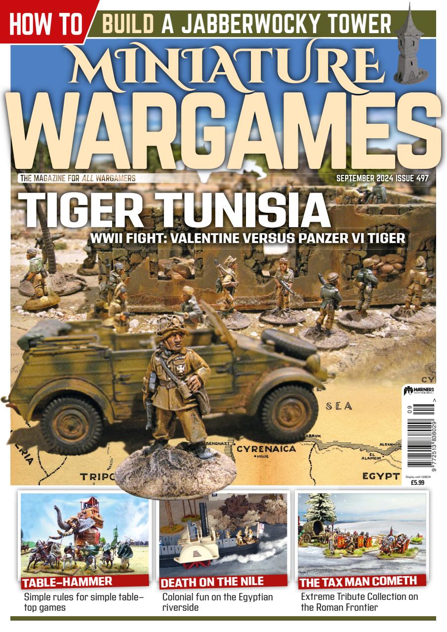 Miniature Wargames Preview Pages