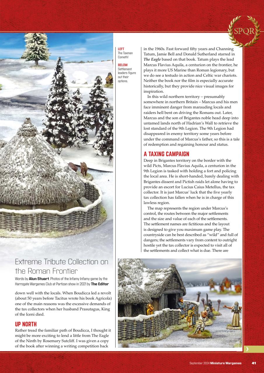 Miniature Wargames Preview Pages