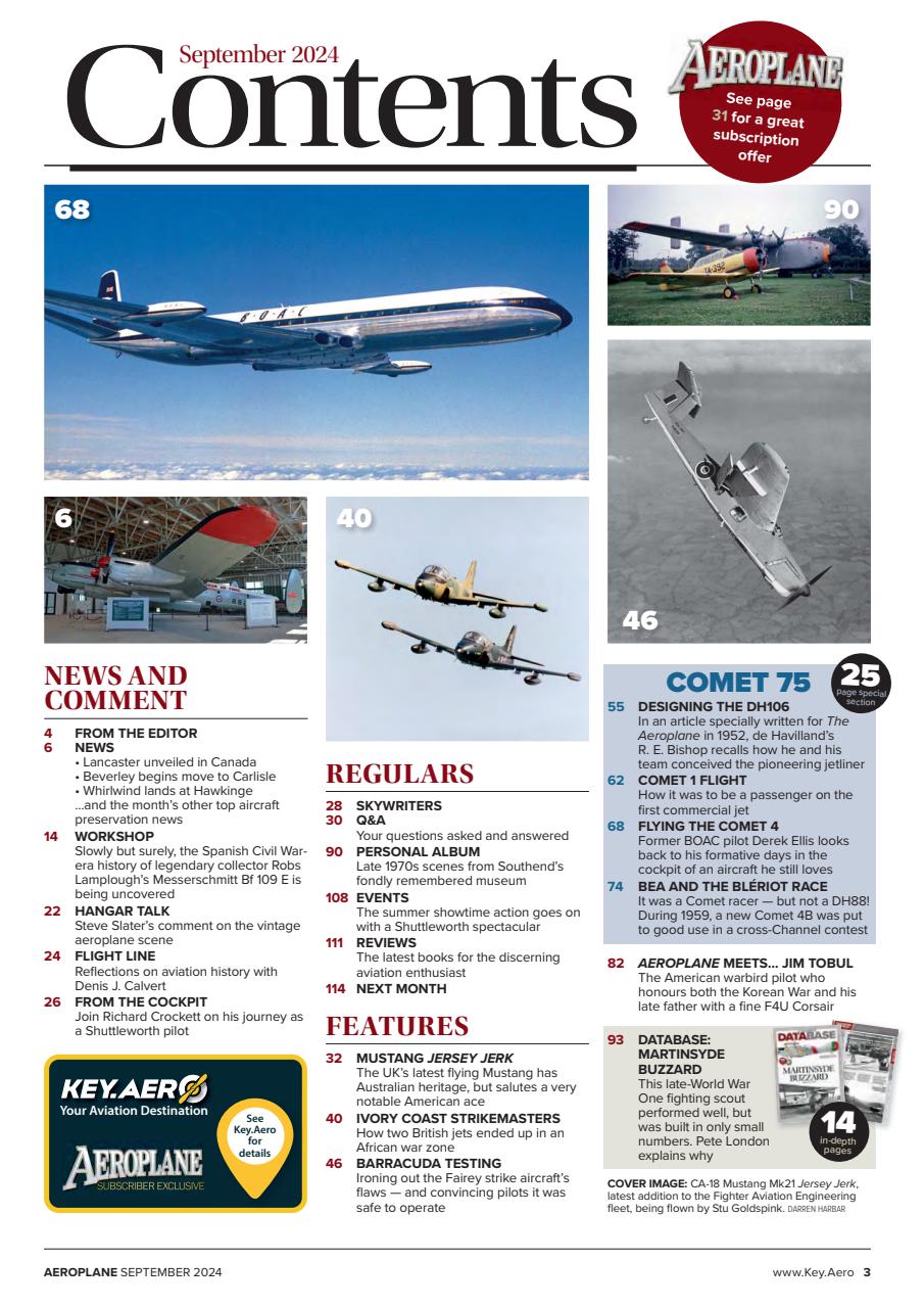 Aeroplane Preview Pages