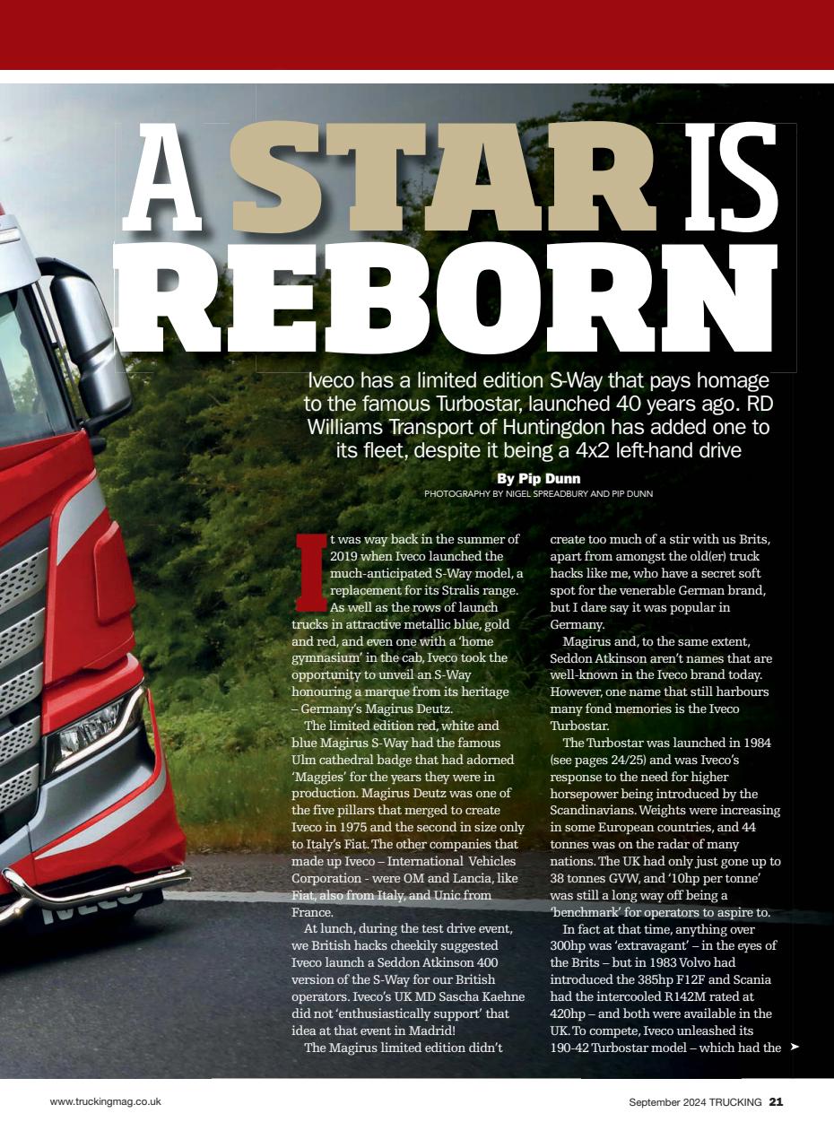 Trucking Magazine Preview Pages