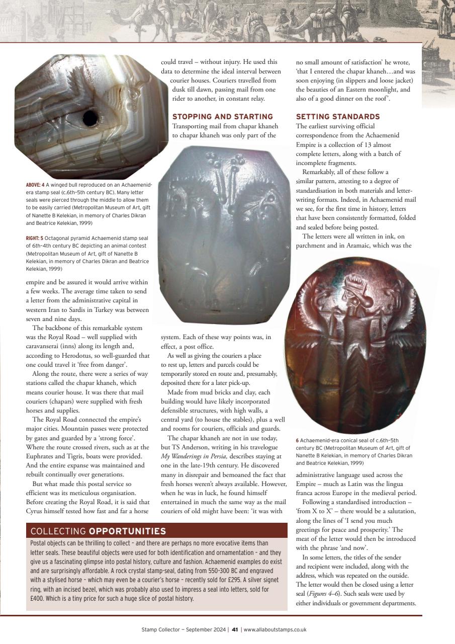 Stamp Collector Magazine Subscriptions And September 2024 Issue