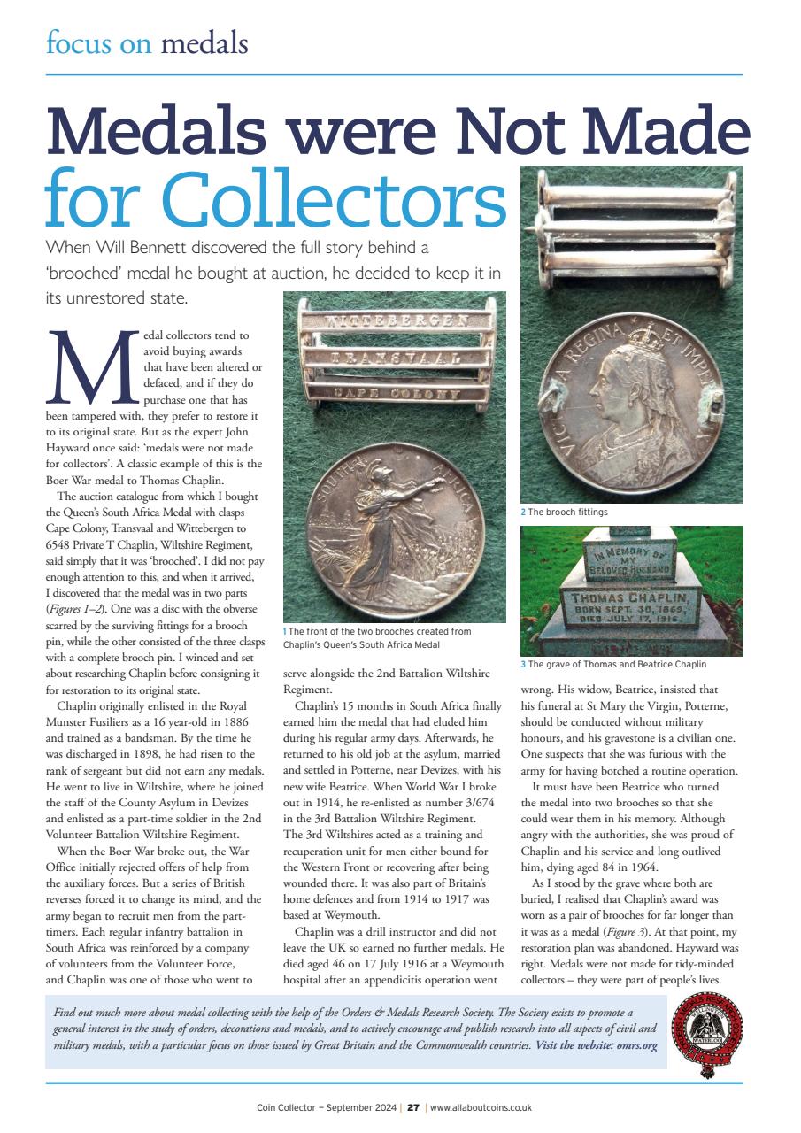 Coin Collector Preview Pages