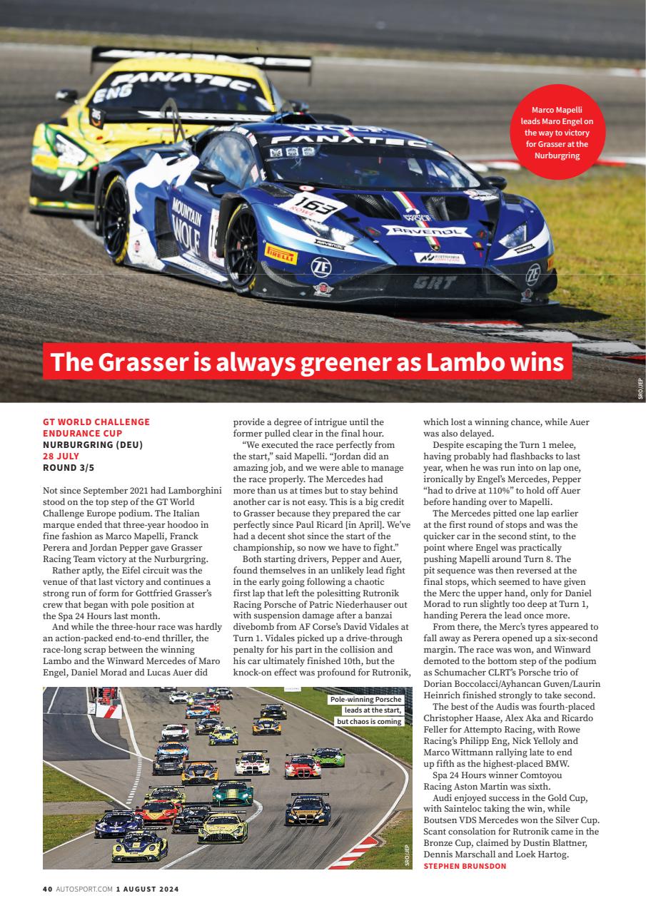 Autosport Preview Pages