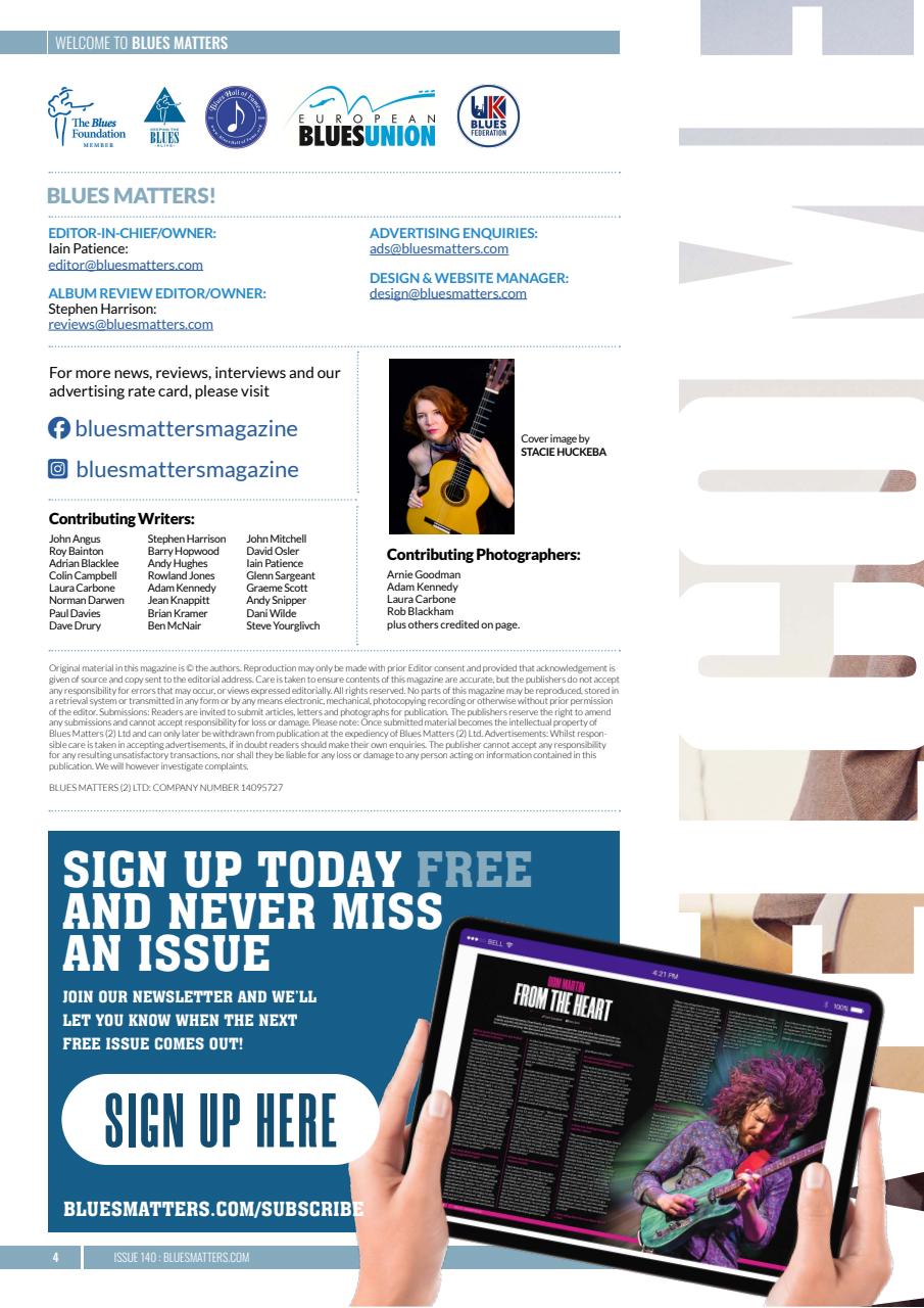 Blues Matters! Preview Pages