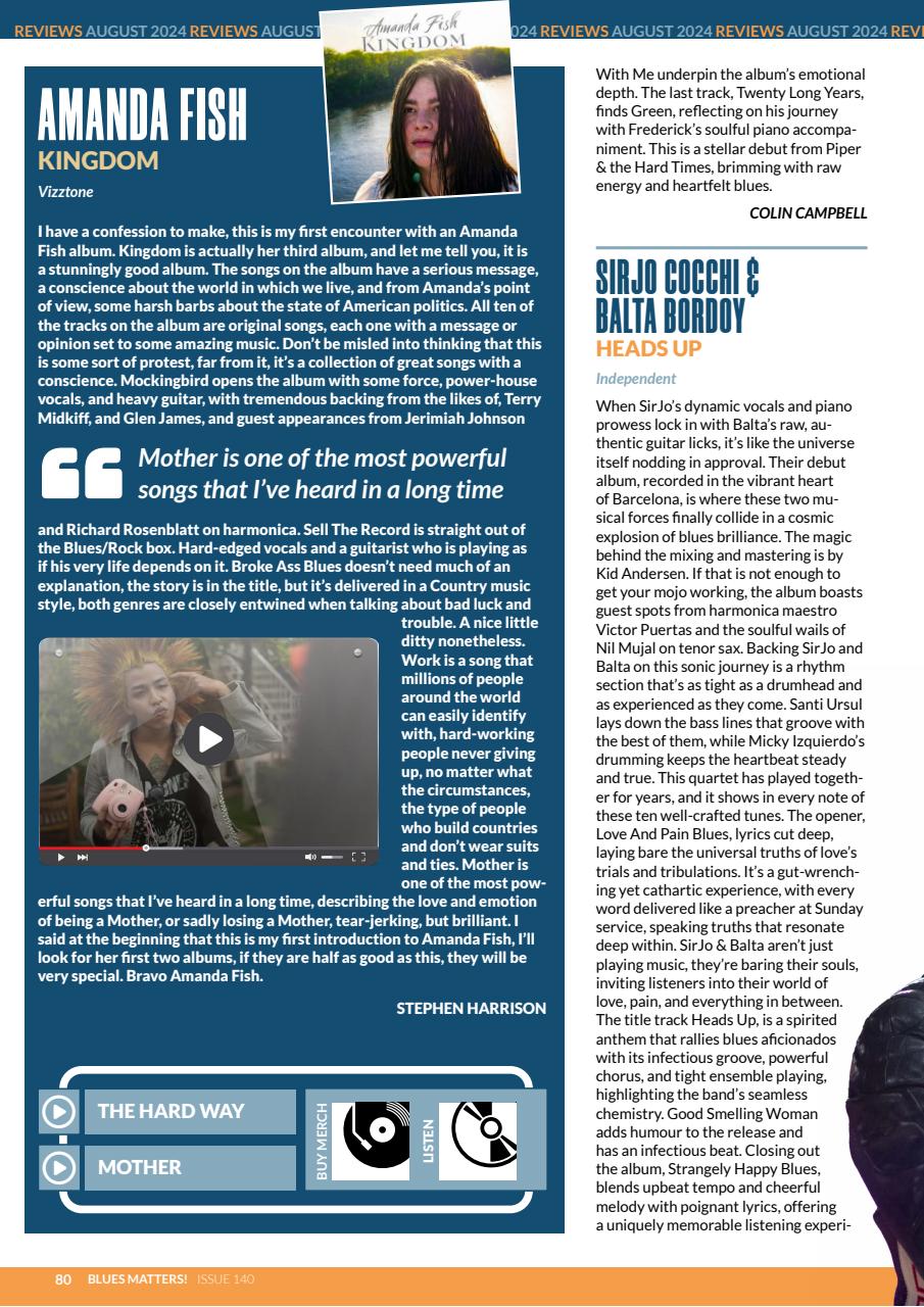 Blues Matters! Preview Pages