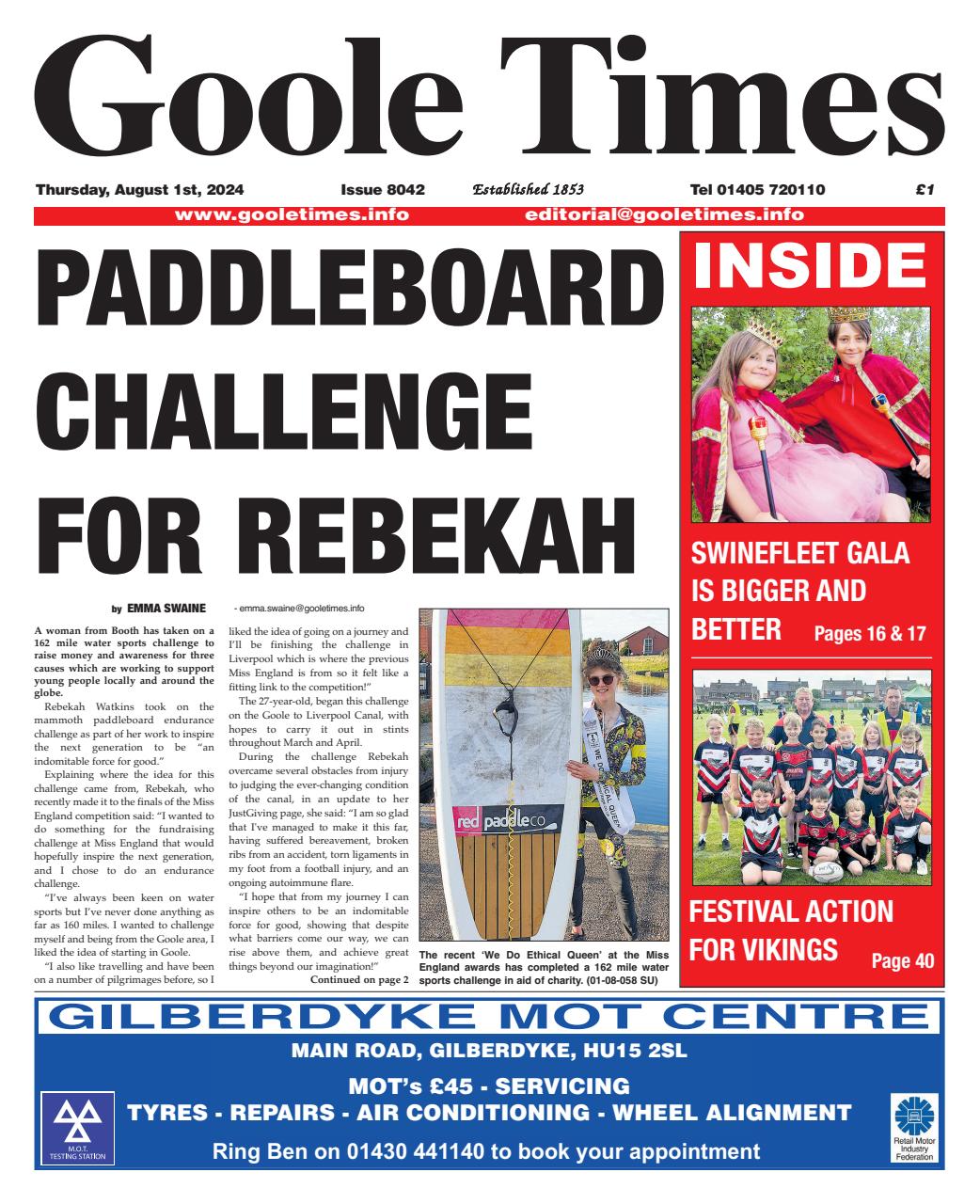 Goole Times Preview Pages