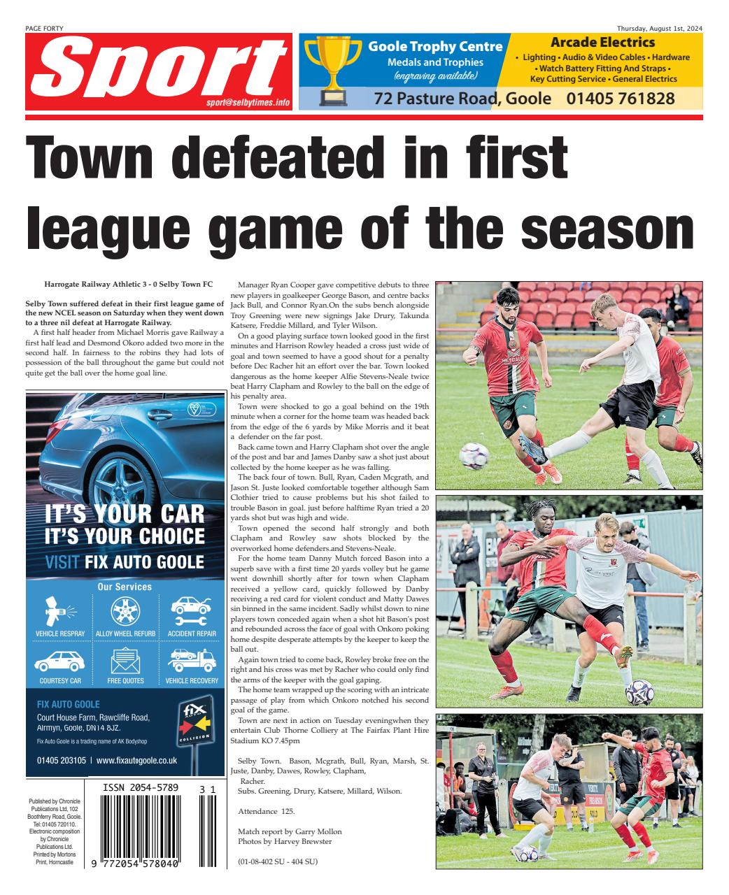 Selby Times Preview Pages