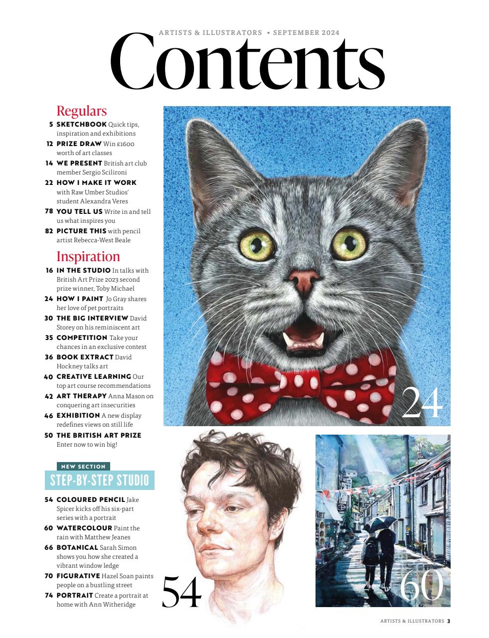 Artists & Illustrators Preview Pages