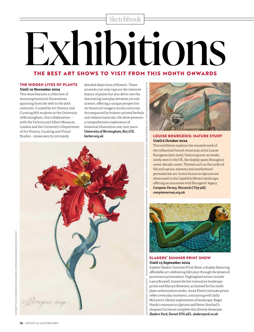 Artists & Illustrators Preview Pages