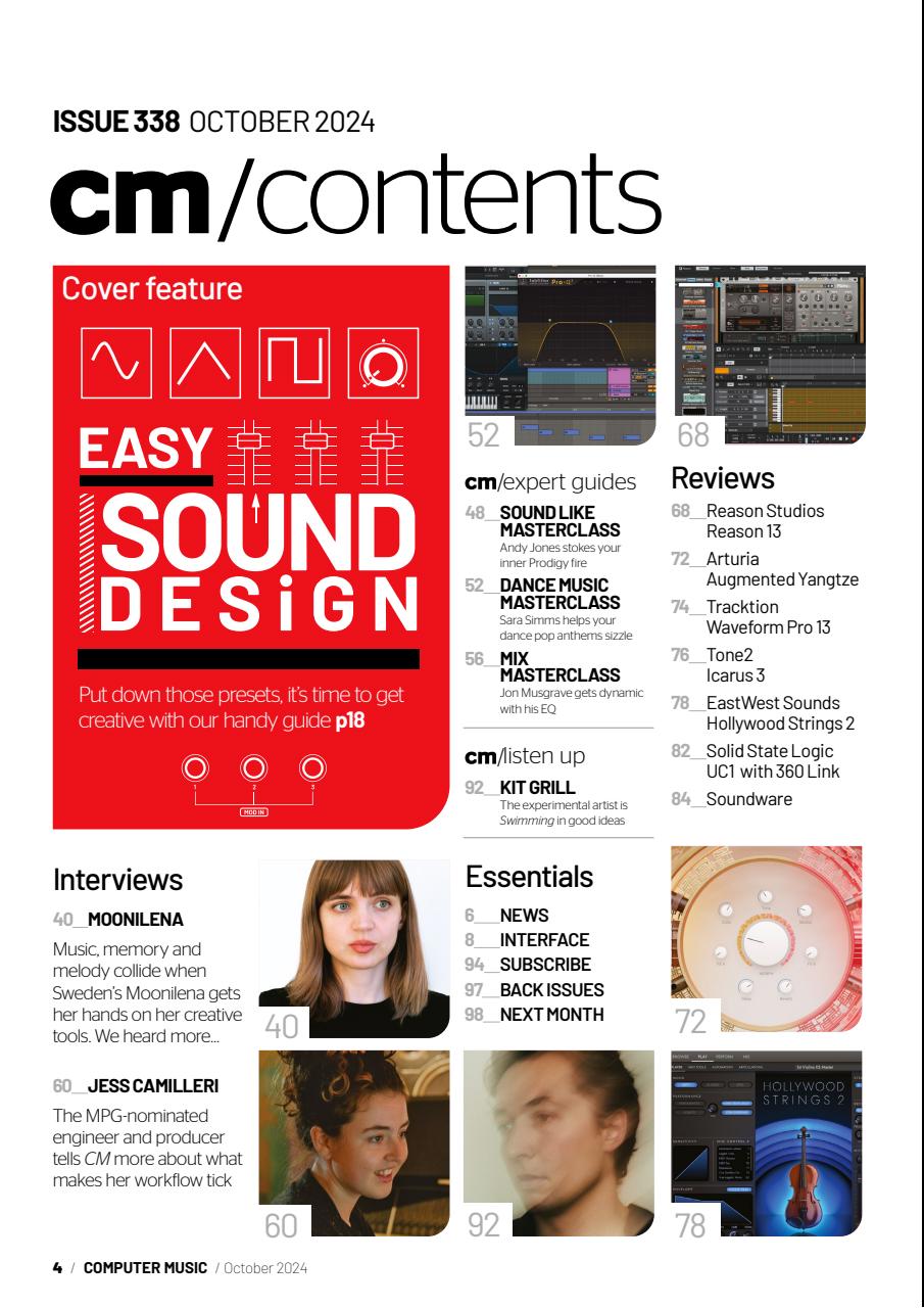 Computer Music Preview Pages