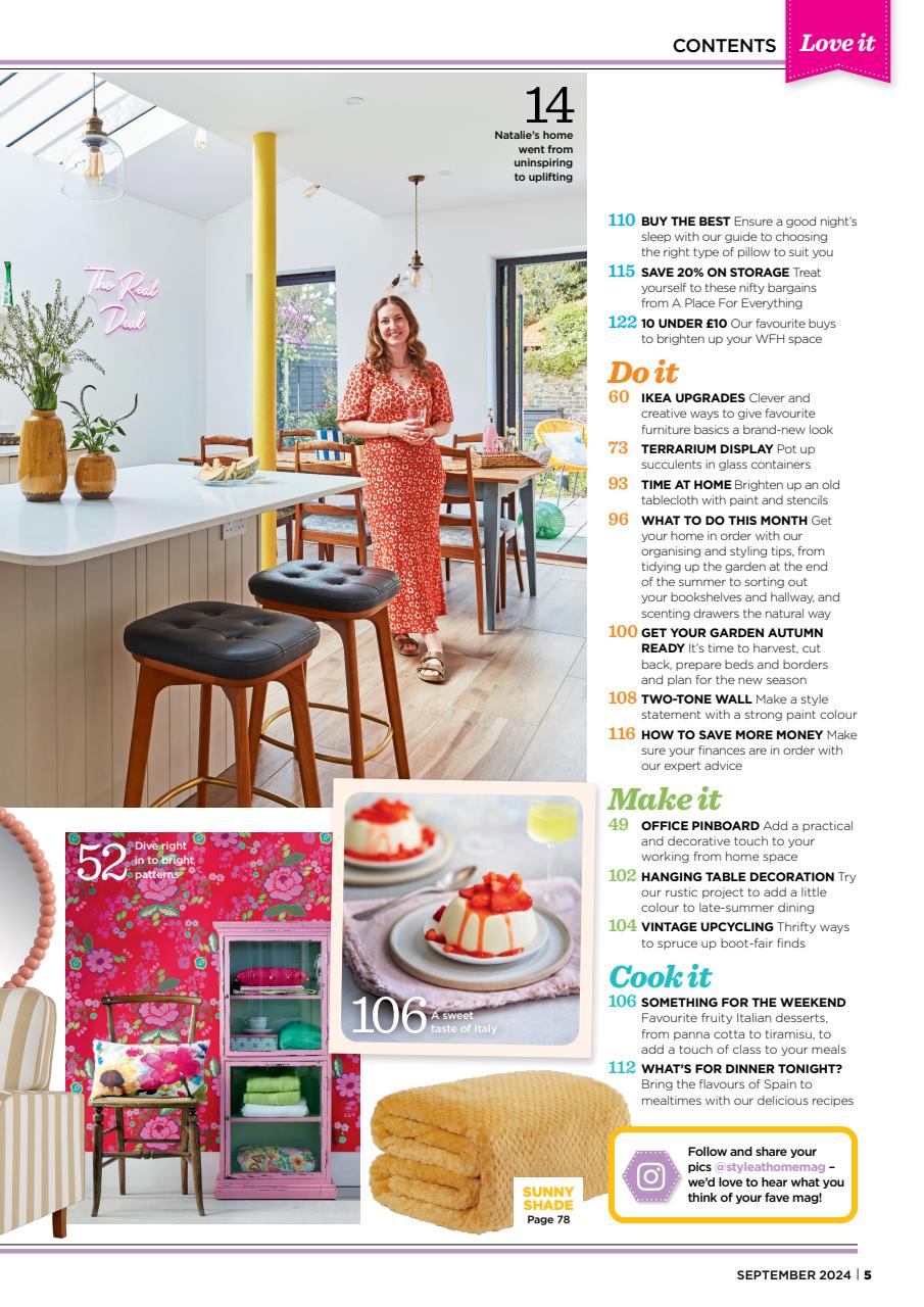 Style at Home Preview Pages