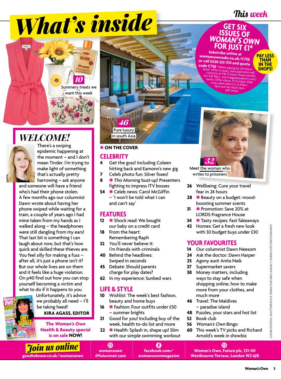 Woman's Own Preview Pages