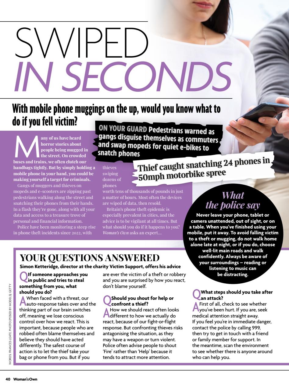 Woman's Own Preview Pages