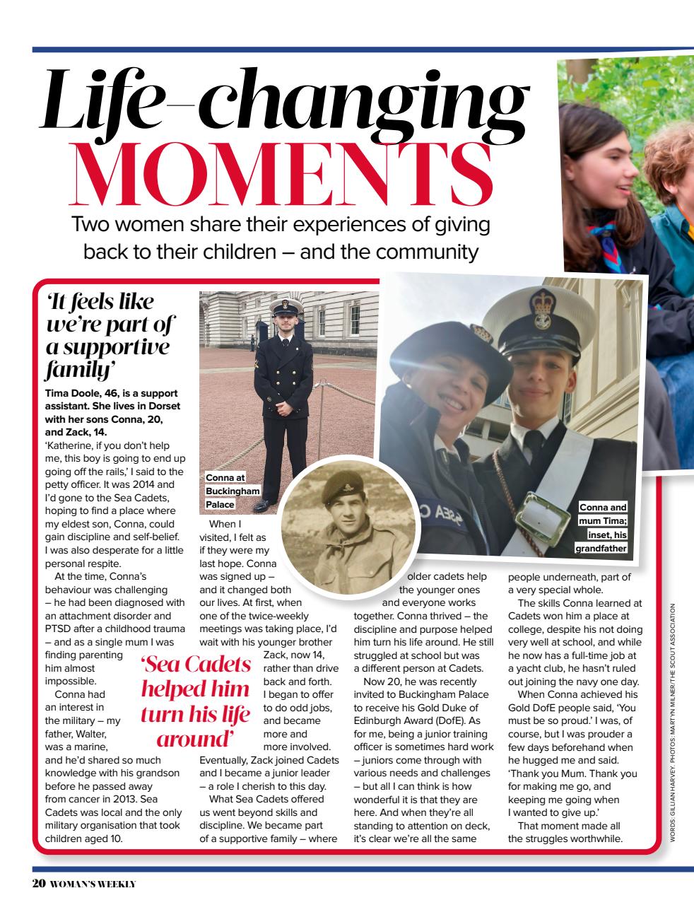 Woman's Weekly Preview Pages