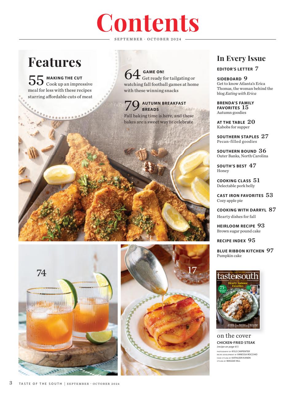 Taste of the South Preview Pages