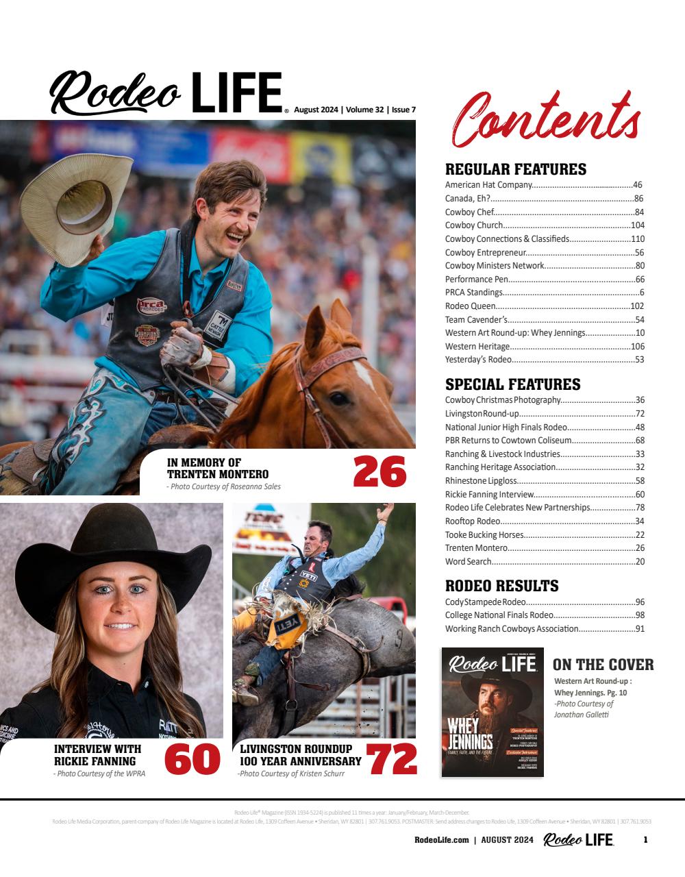 Rodeo Life Preview Pages