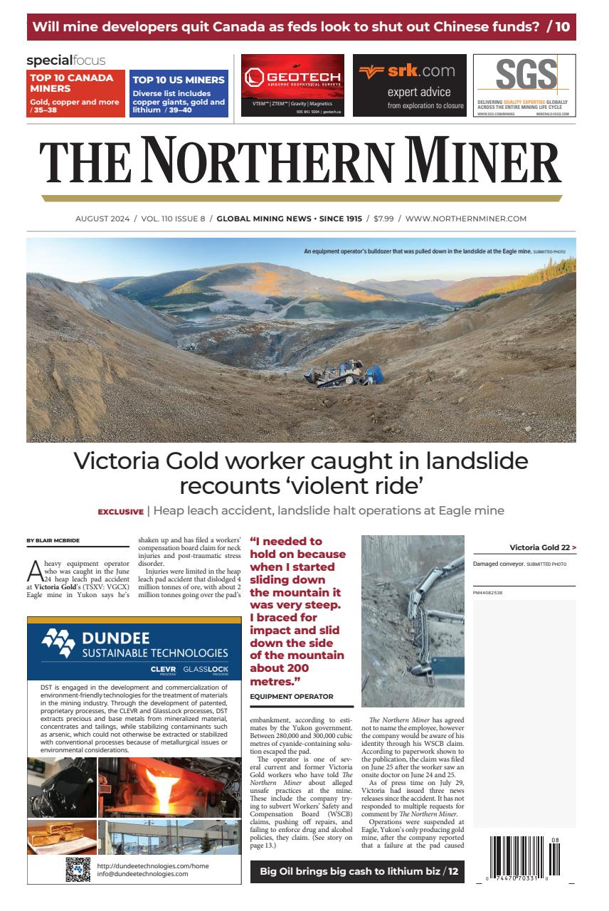 The Northern Miner Preview Pages