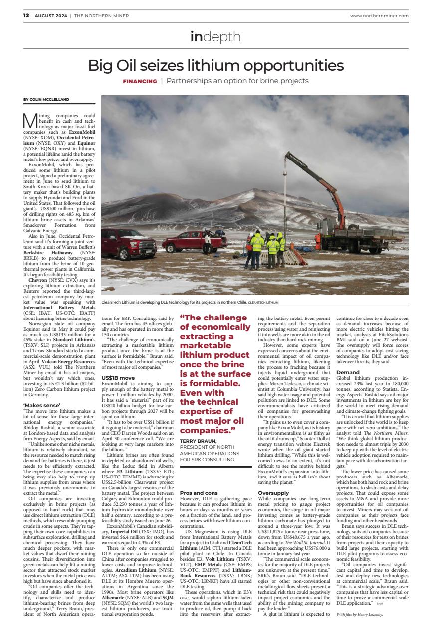 The Northern Miner Preview Pages