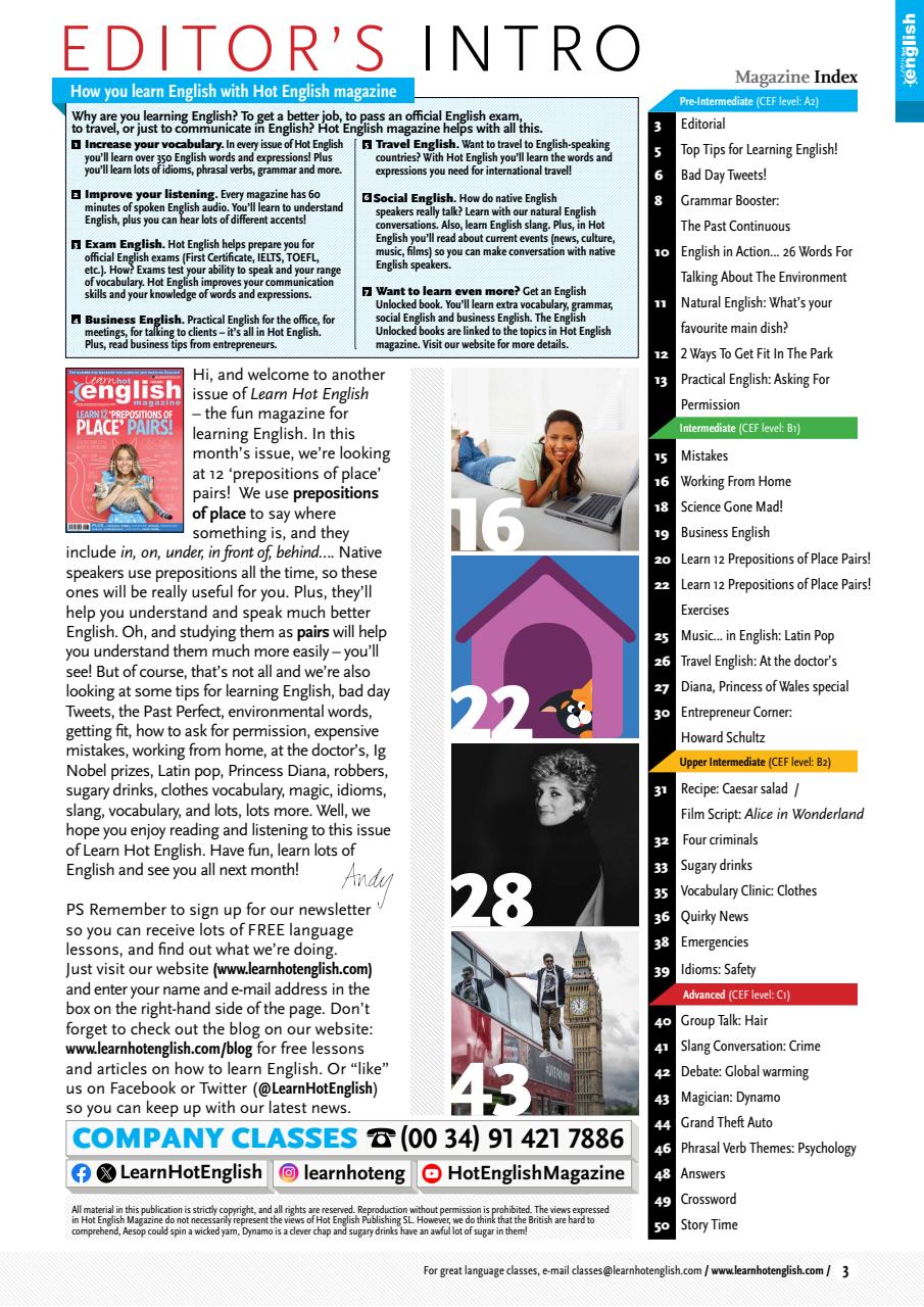 Learn Hot English Preview Pages