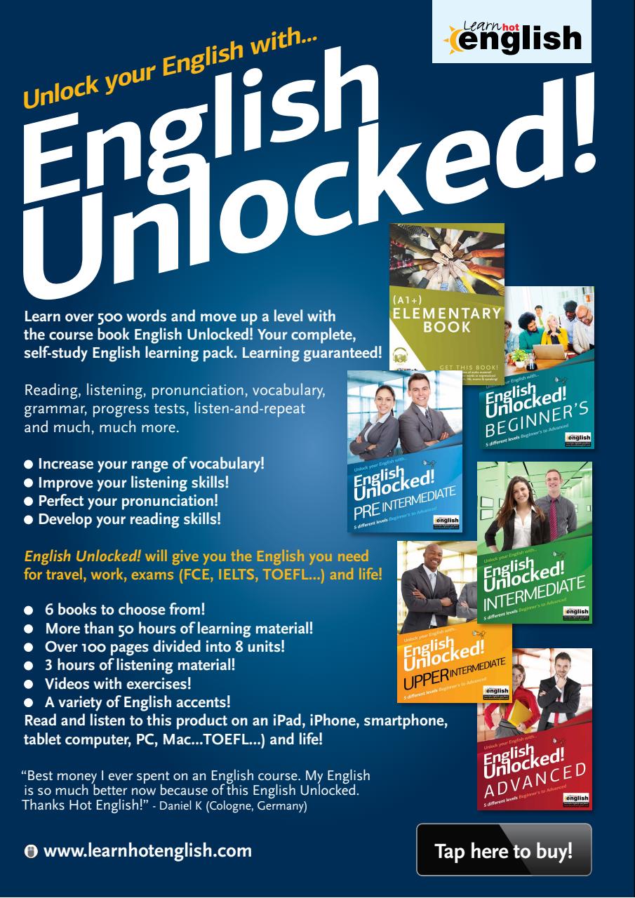 Learn Hot English Preview Pages