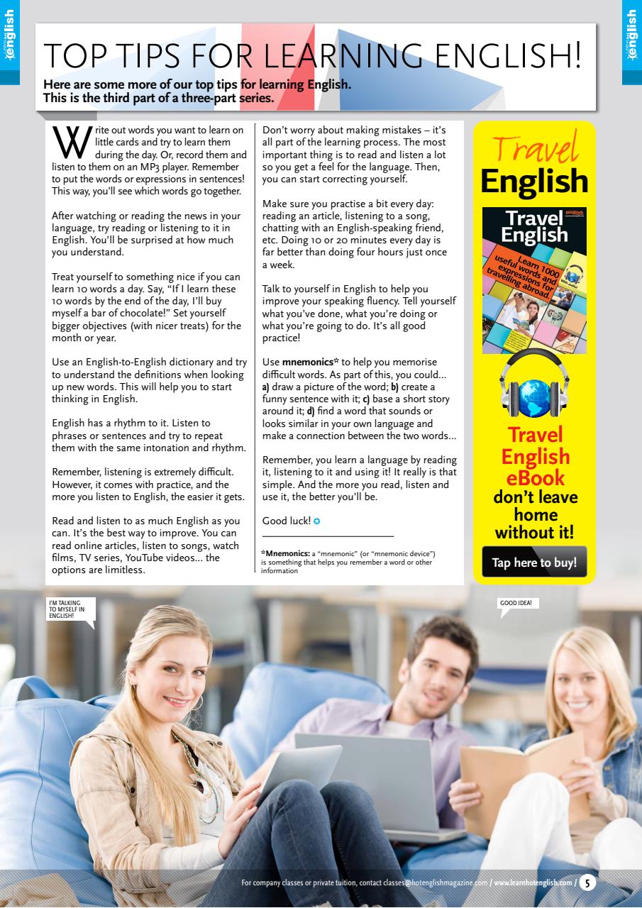 Learn Hot English Preview Pages