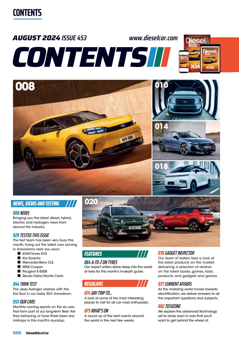 Diesel&EcoCar Magazine Preview Pages