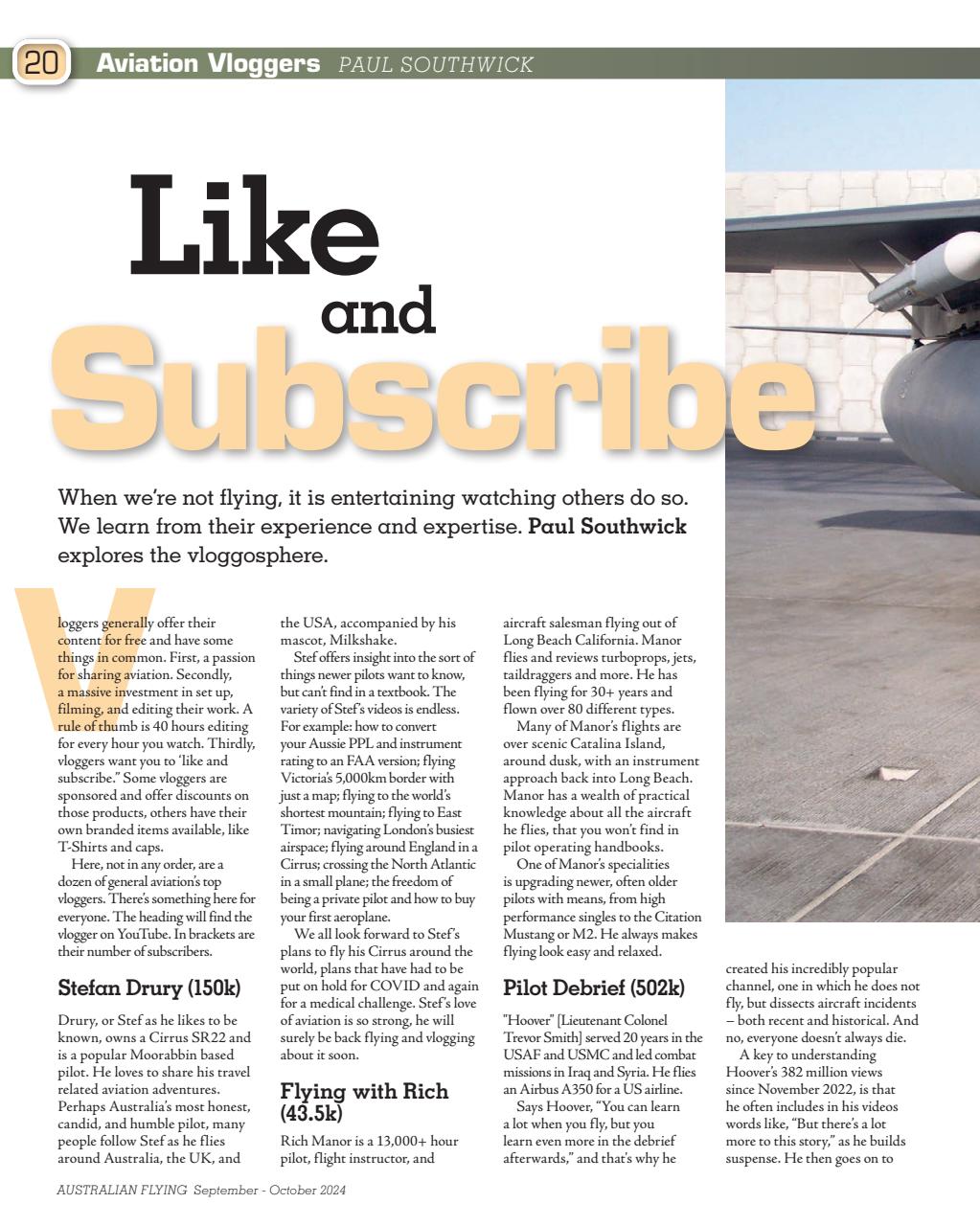 Australian Flying Preview Pages