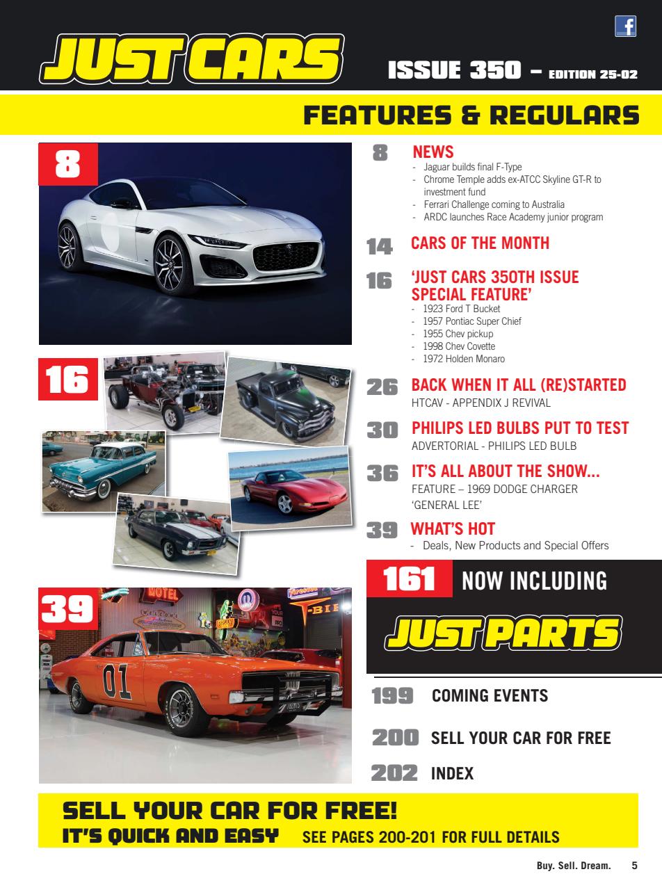 JUST CARS Preview Pages
