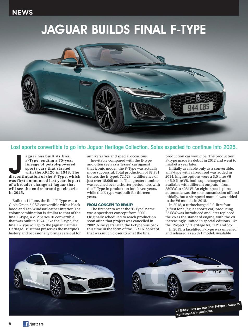 JUST CARS Preview Pages