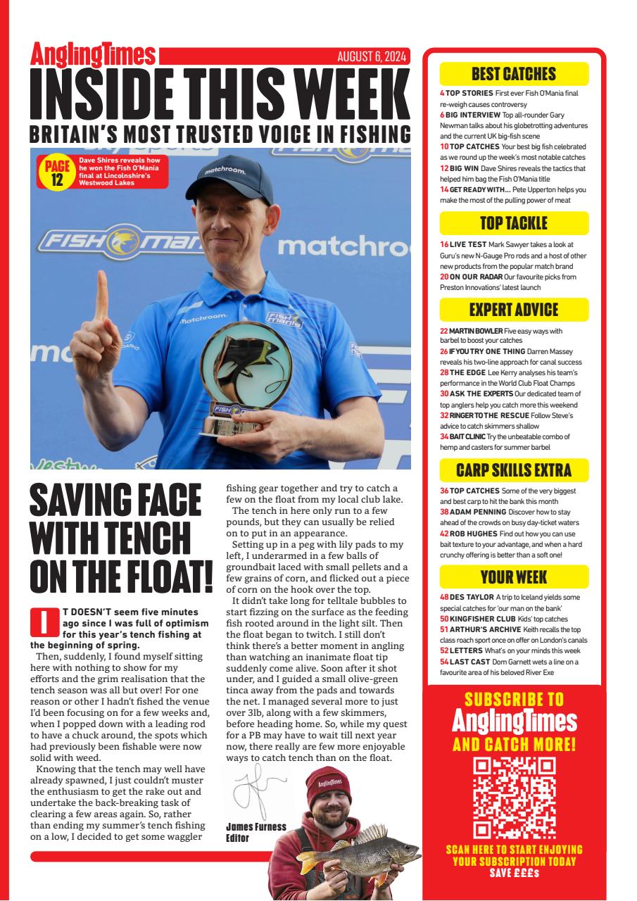 Angling Times Preview Pages
