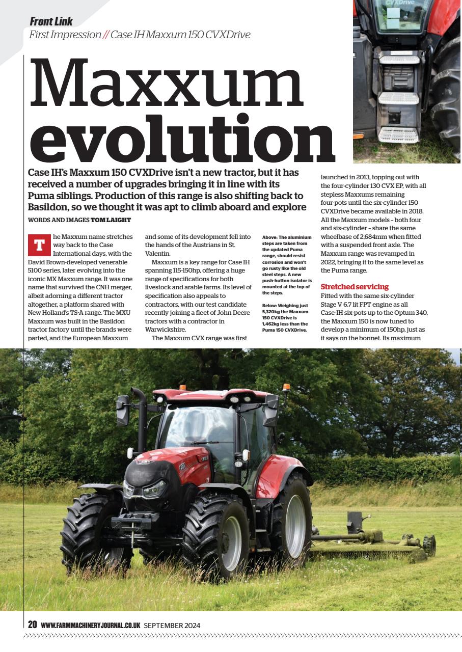 Farm Machinery Journal Preview Pages