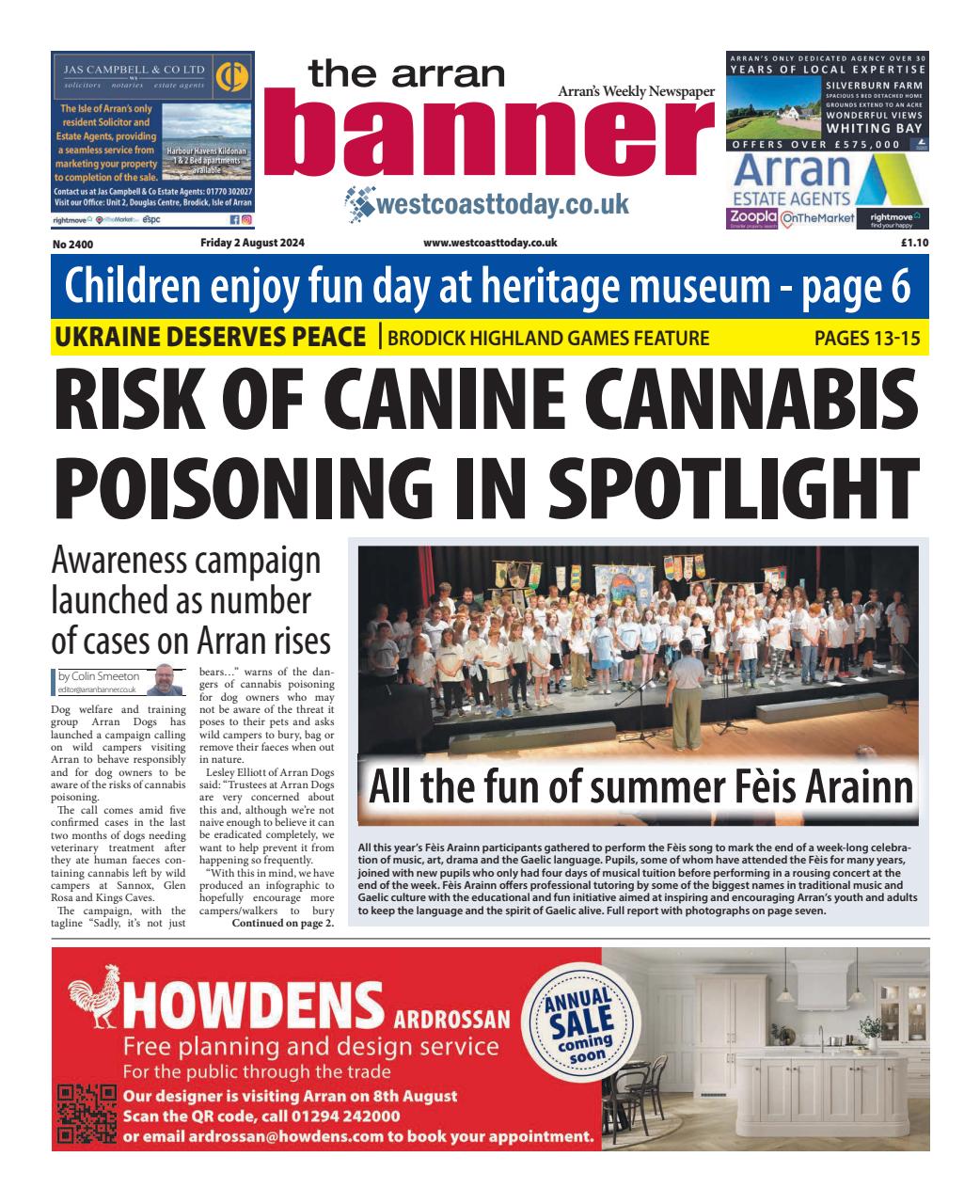 Arran Banner Preview Pages