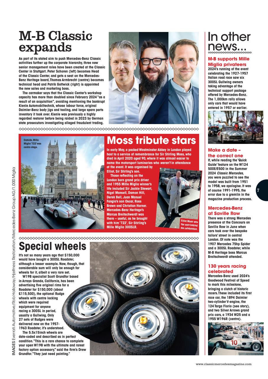 Classic Mercedes Preview Pages