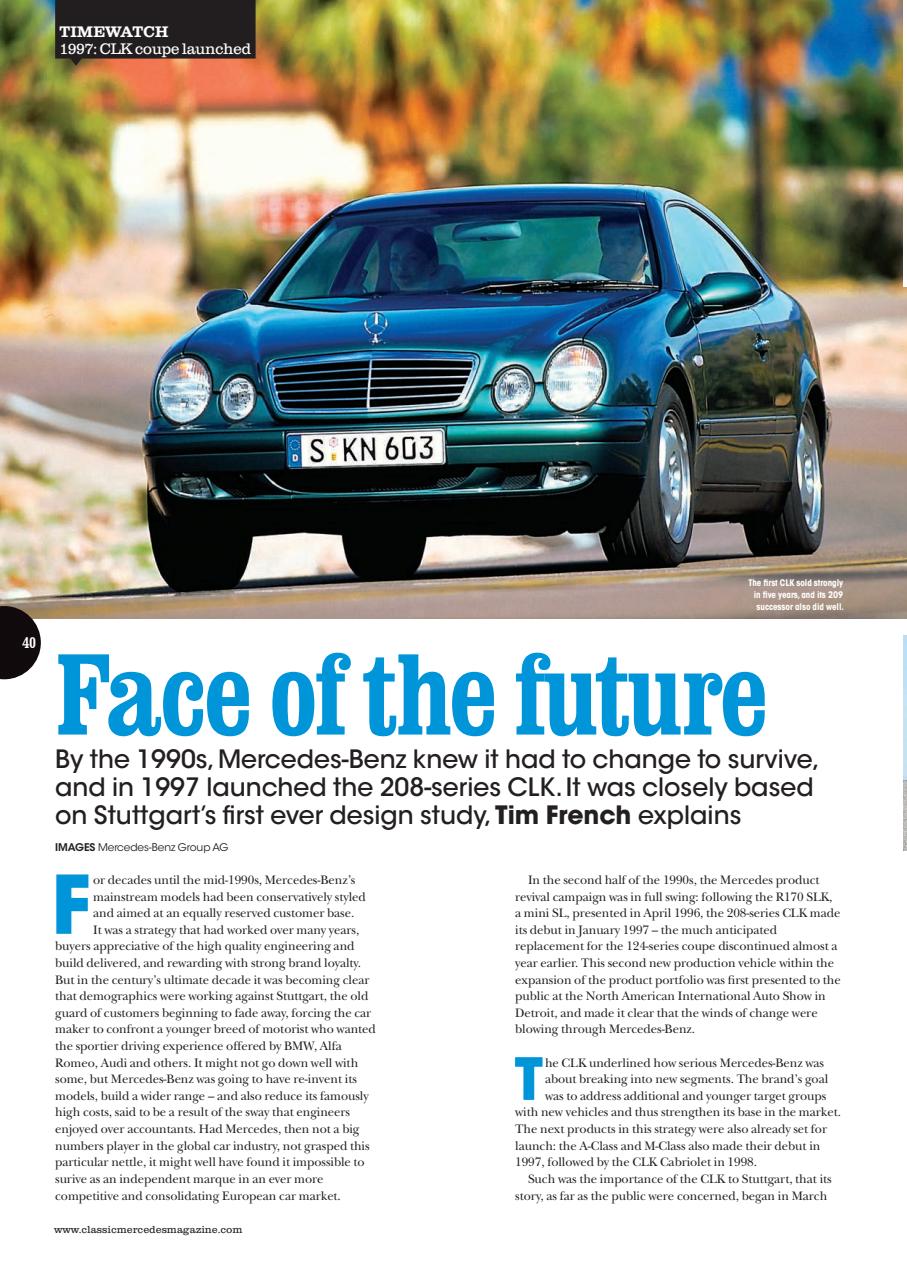 Classic Mercedes Preview Pages