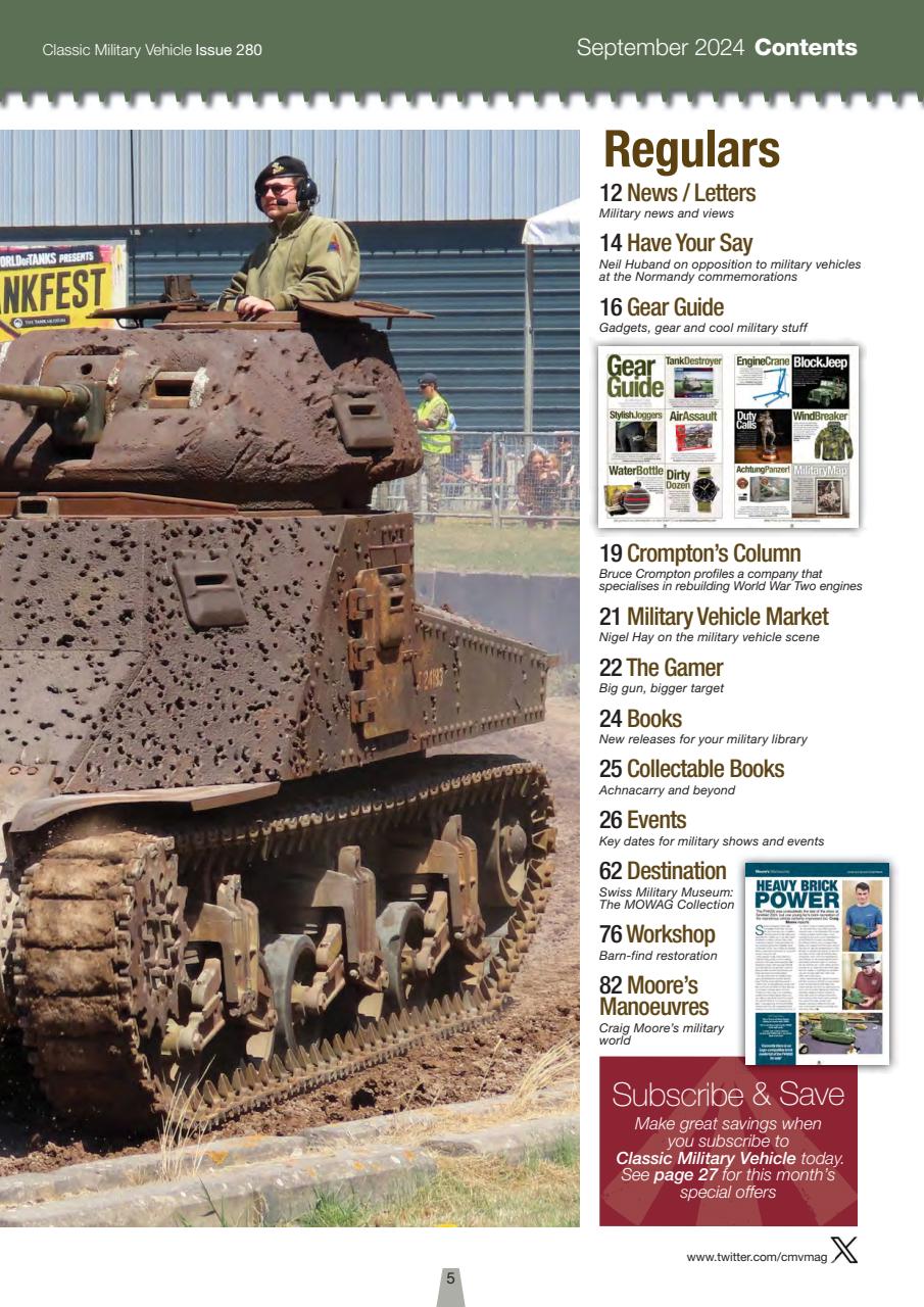 Classic Military Vehicle Preview Pages