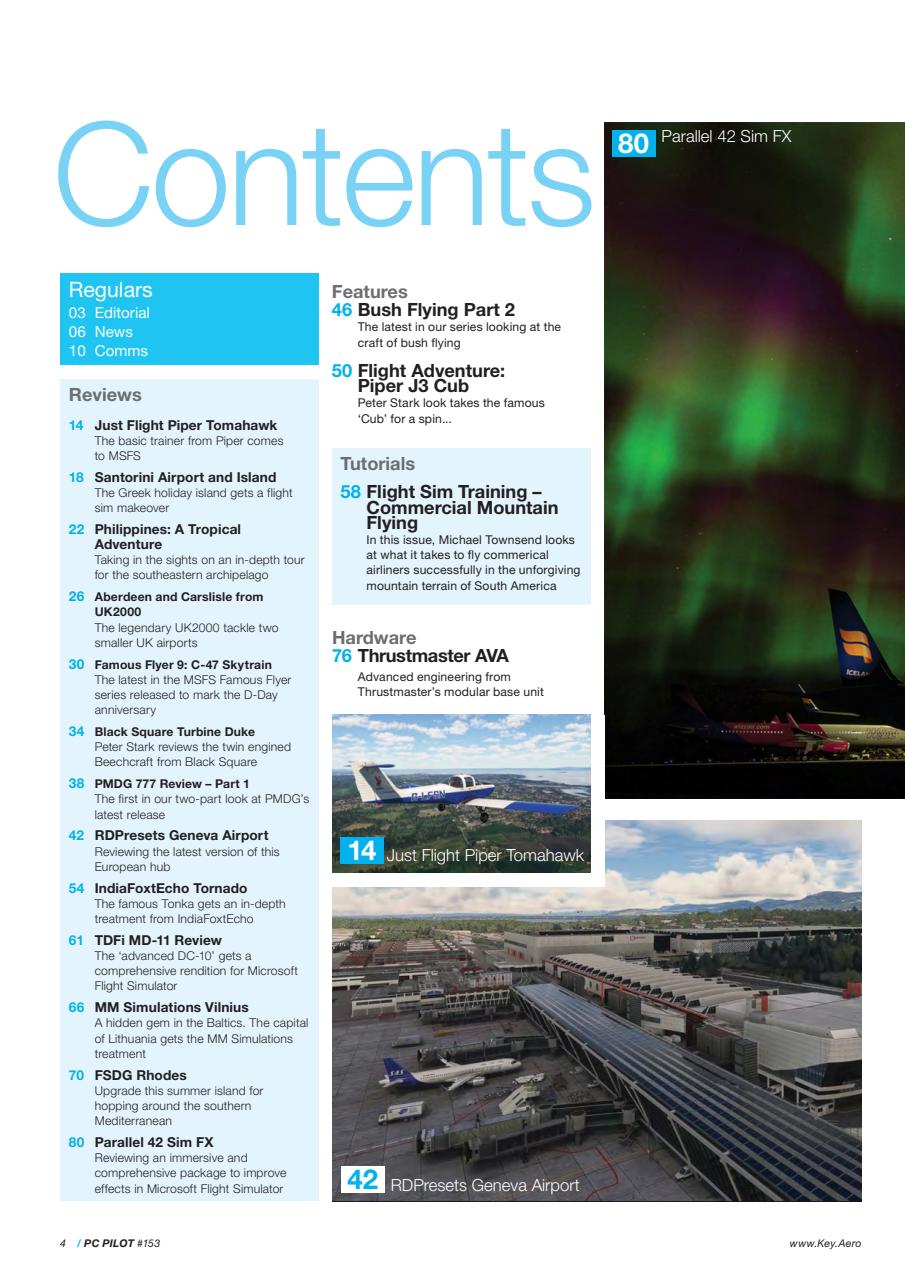 PC Pilot Preview Pages