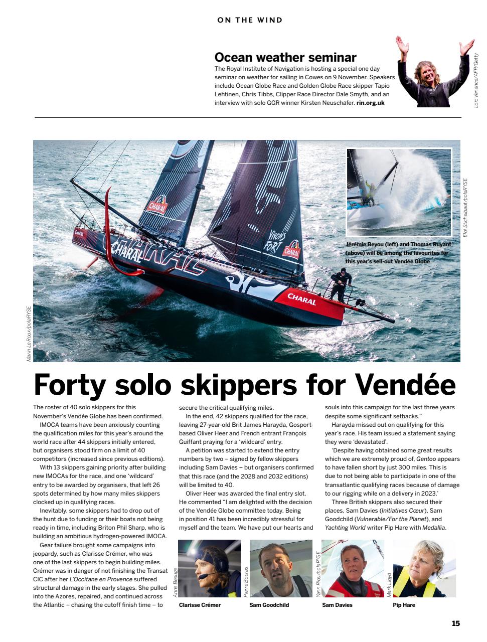 Yachting World Preview Pages