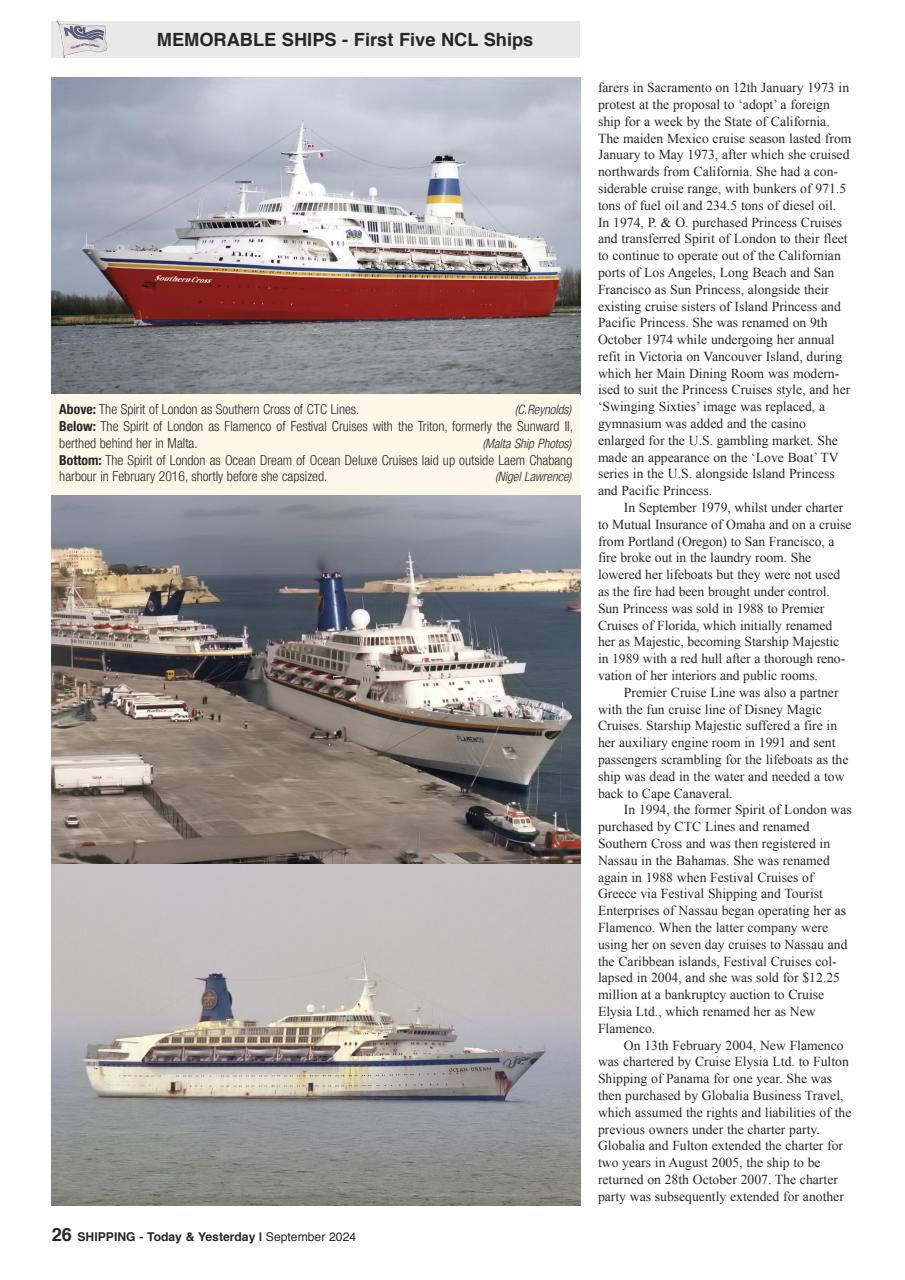 Shipping Today & Yesterday Preview Pages