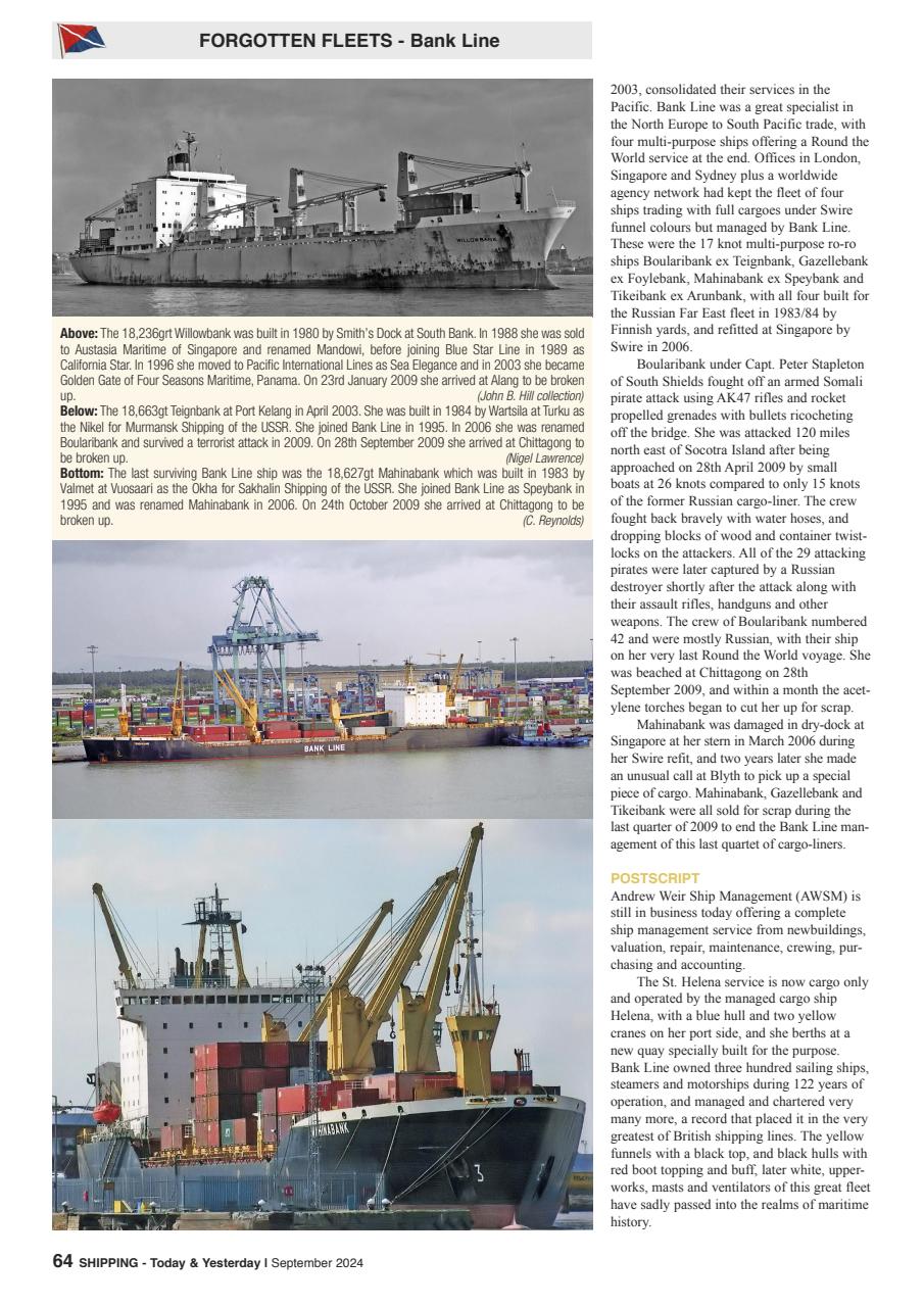 Shipping Today & Yesterday Preview Pages