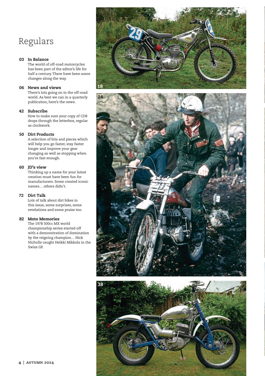 Classic Dirt Bike Preview Pages